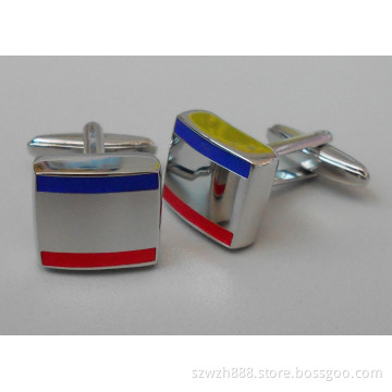 Cuff Links with Hard Enamel (CXD-CL044)